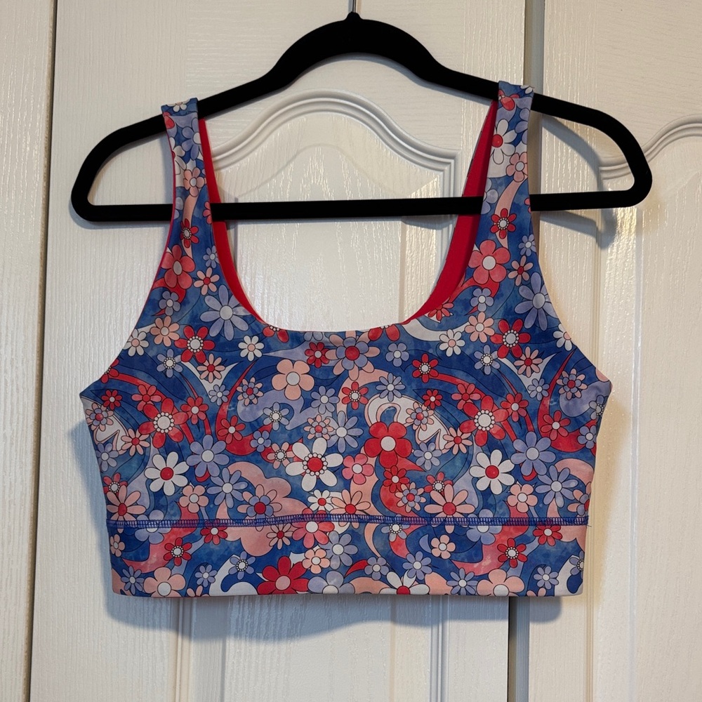 Fabletics Floral Print Women's sports bra